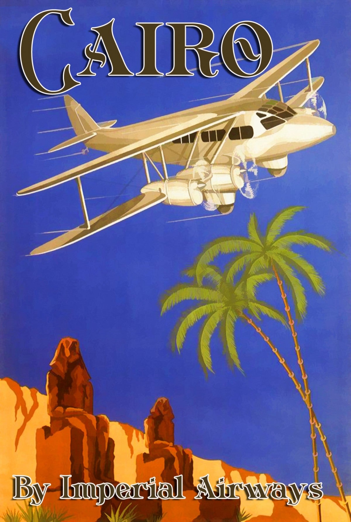 Mit Imperial Airways nach Kairo