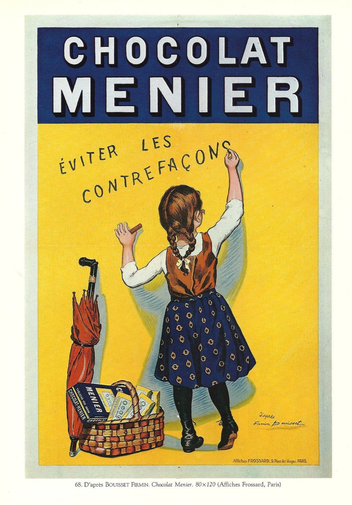 Vintage-Poster von Chocolat Menier