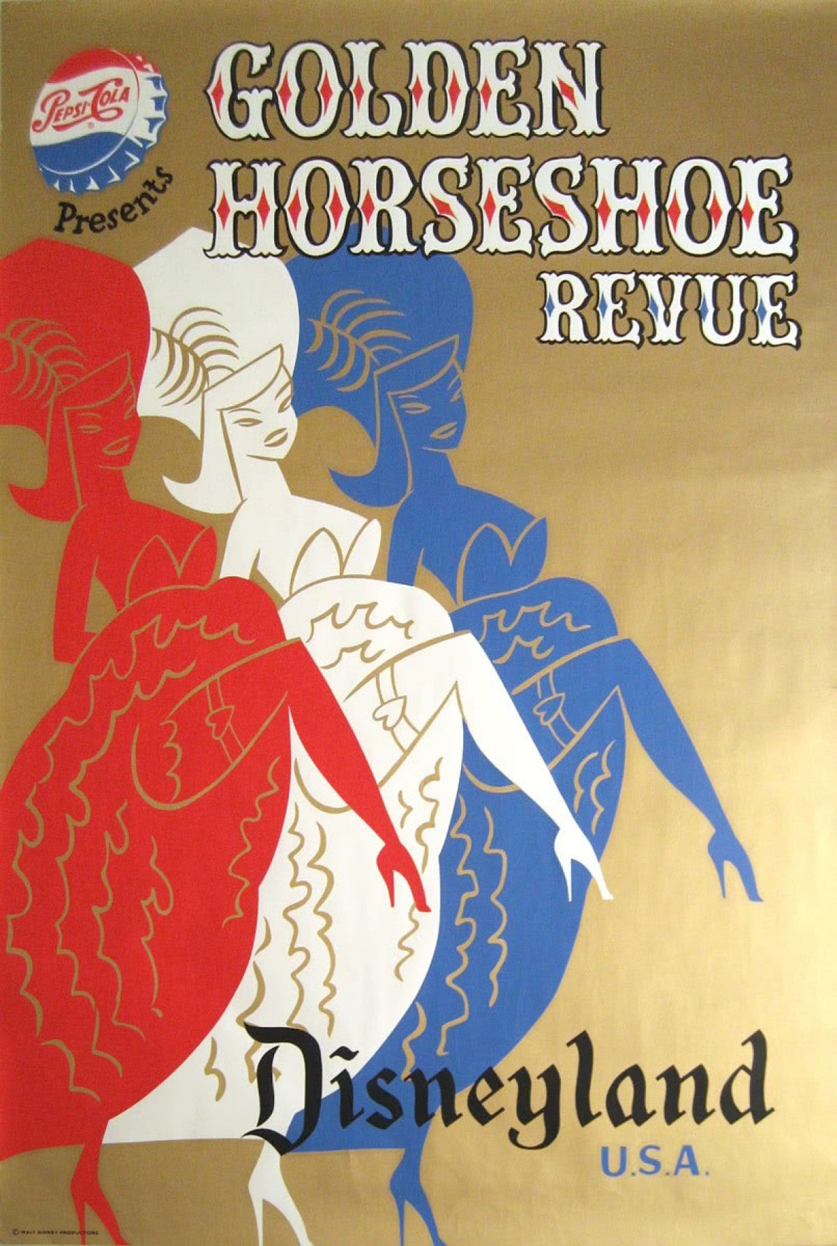 Golden Horseshoe Revue Disneyland USA