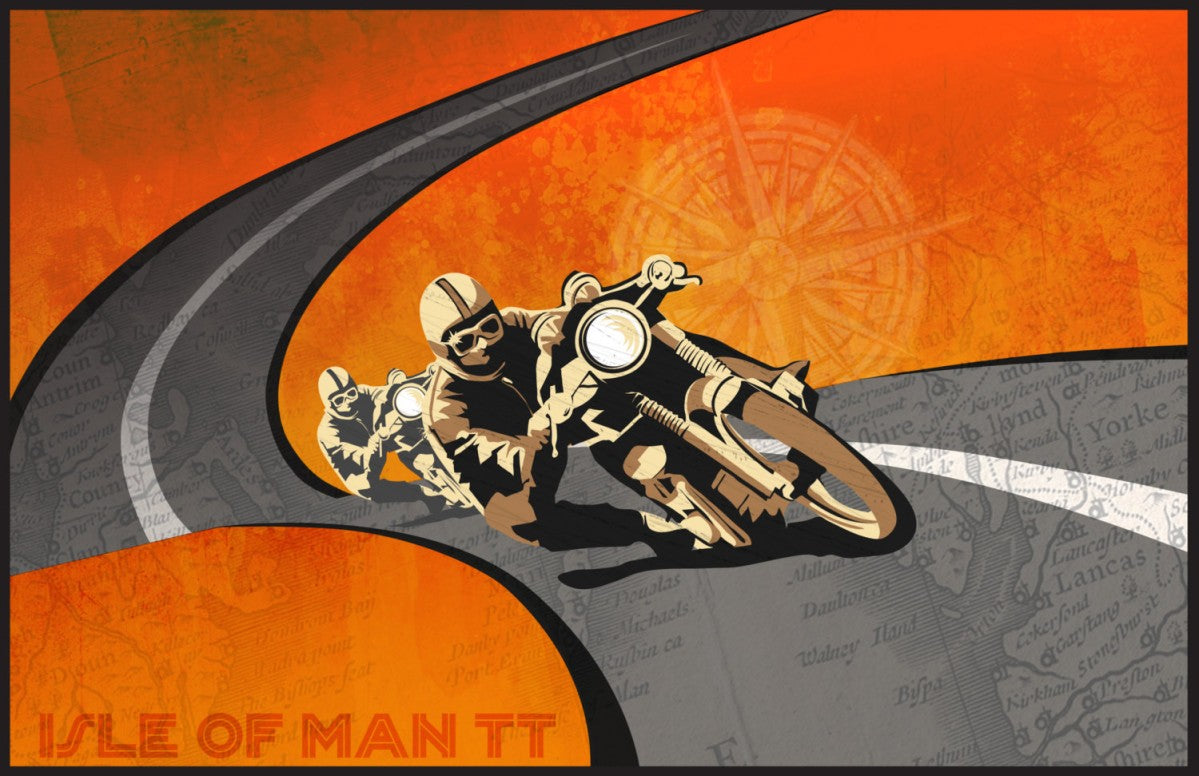 Isle of Man TT-Plakat