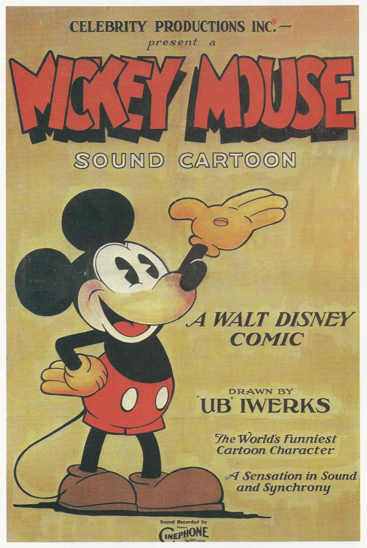 Bande dessinée sonore de Mickey Mouse