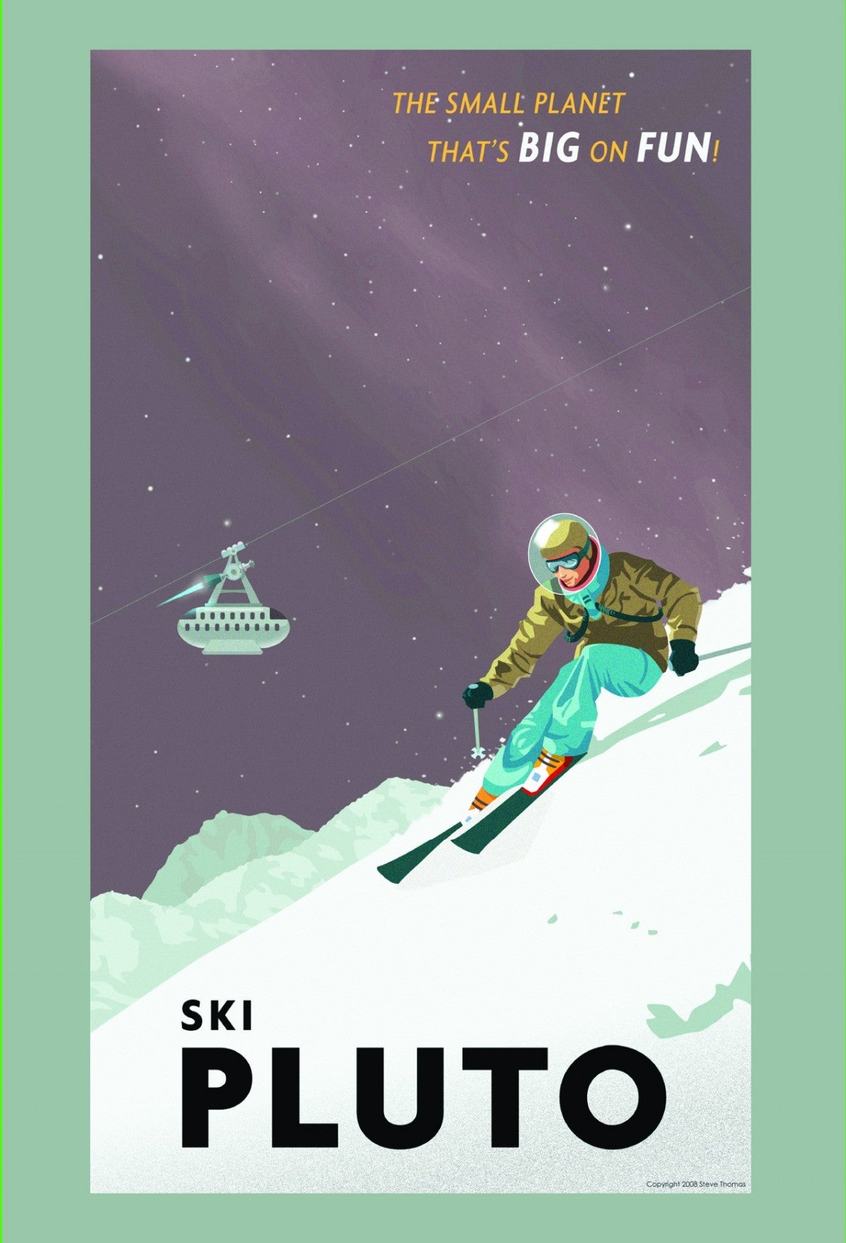Ski Pluto poster