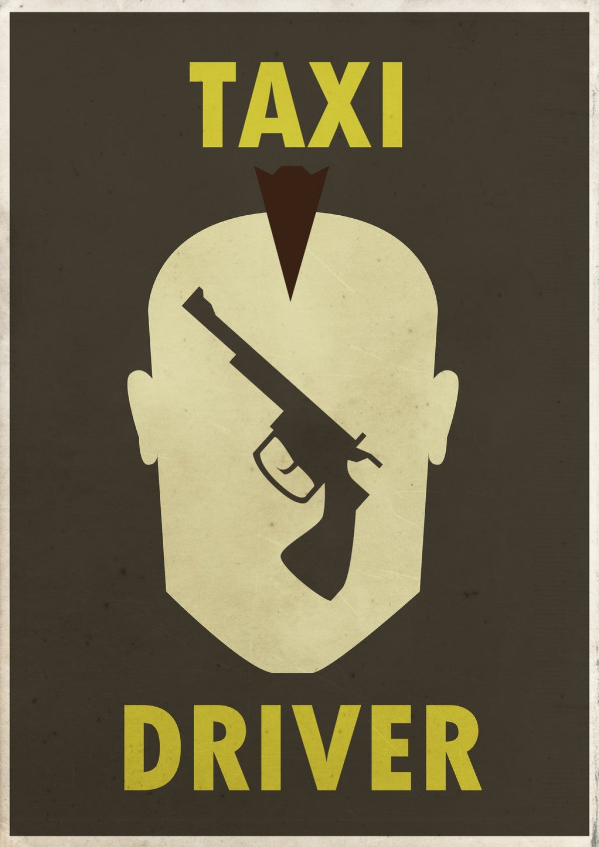 Taxi Driver Vintage Movie Poster