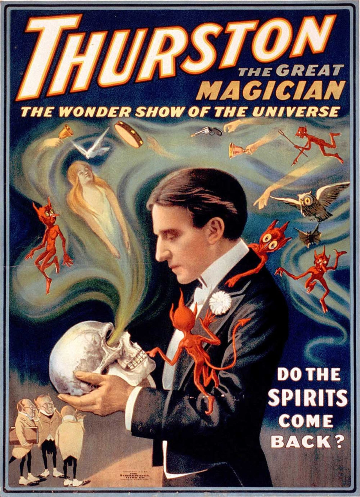 Thurston the Great Magician Vintage Poster