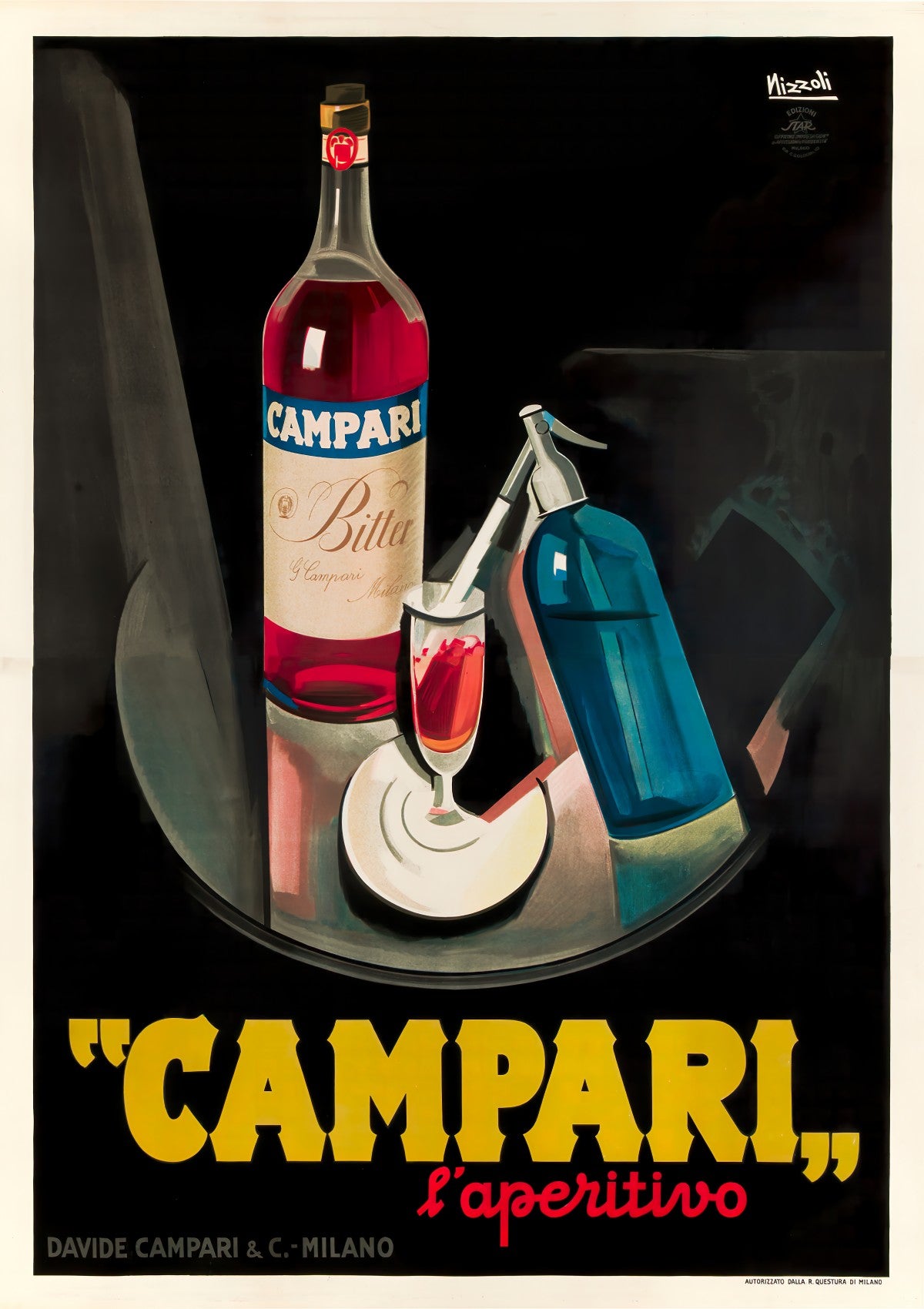 Campari Original Vintage Poster