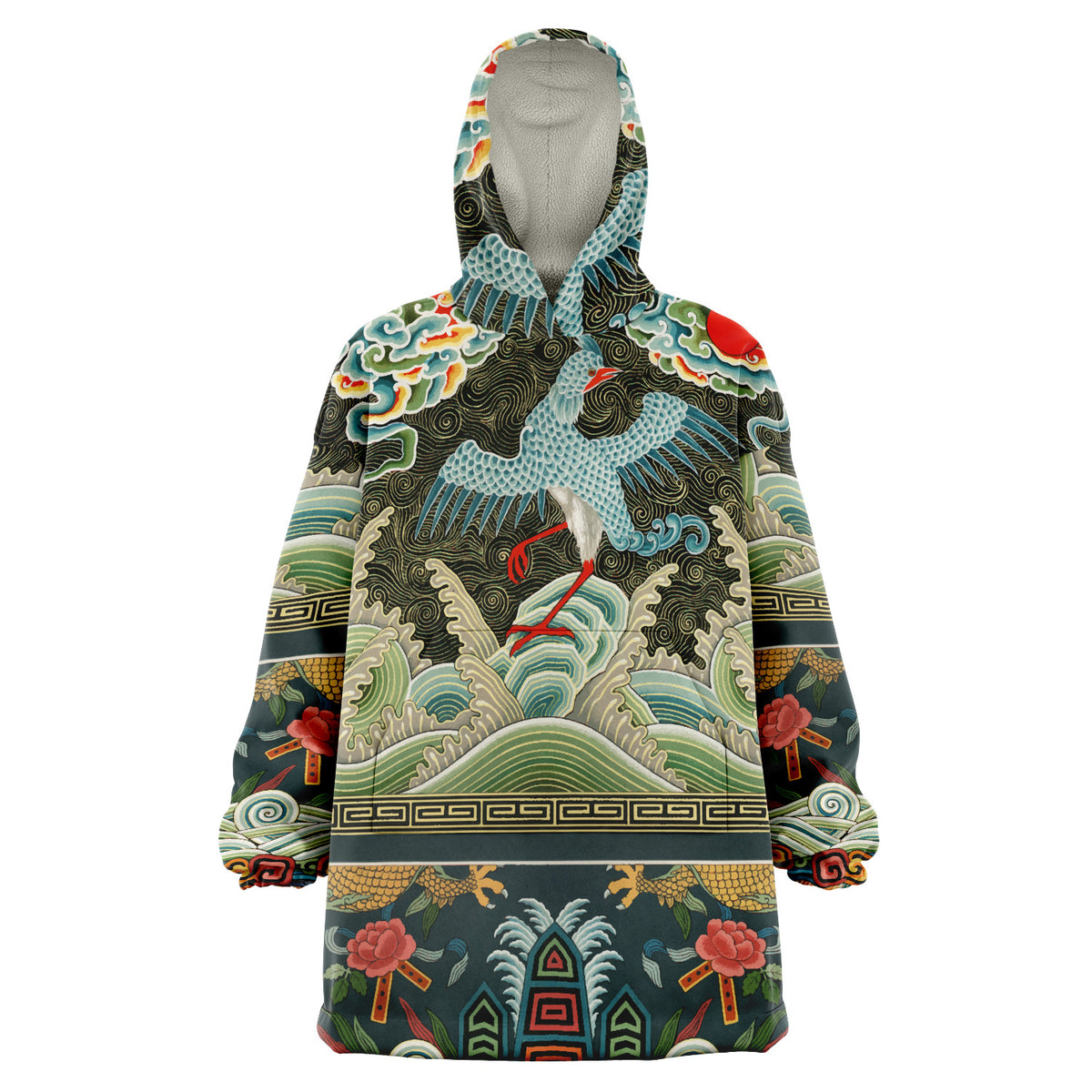 The Art Nouveau Snug Hoodie- Great for Loungewear or Festival wear