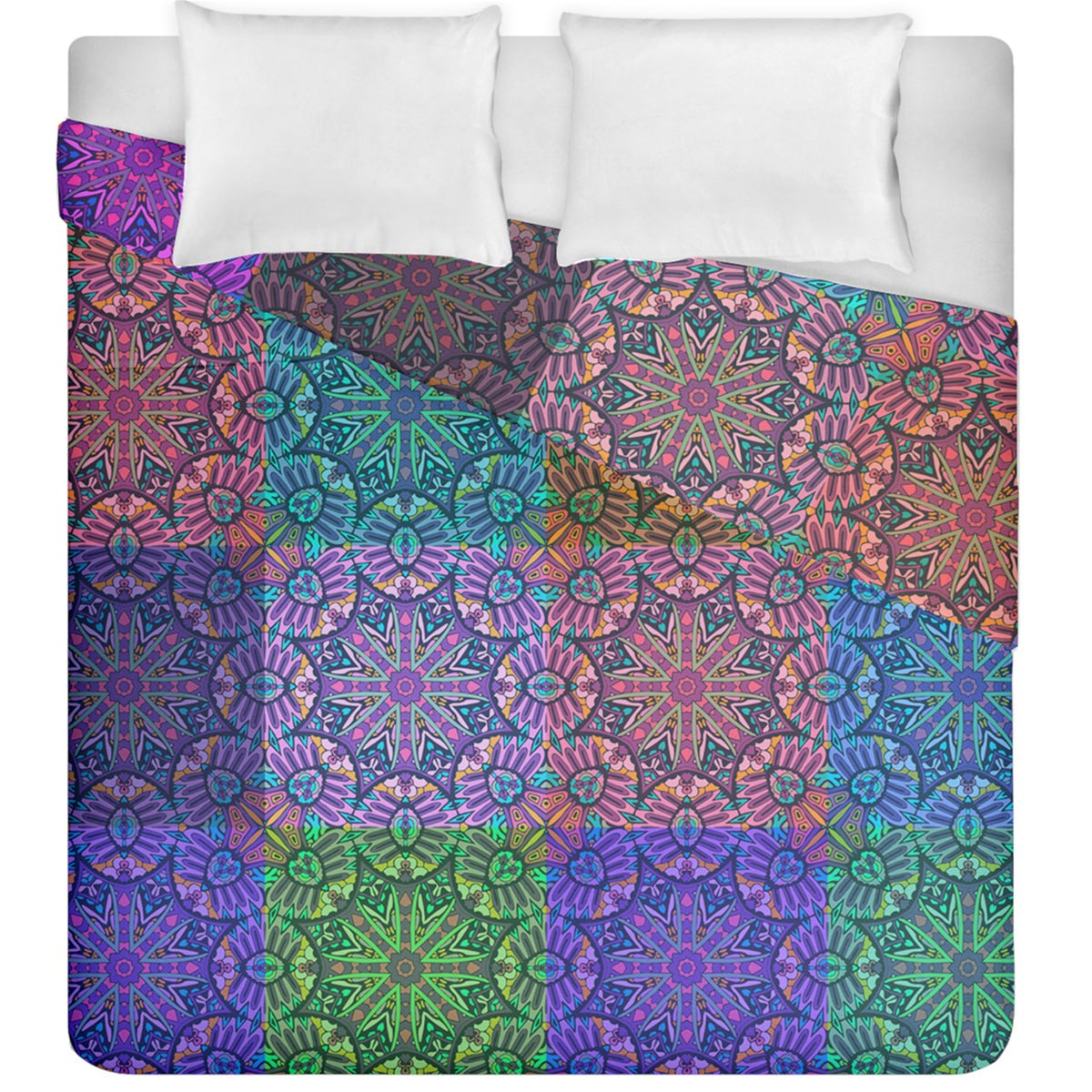 Boho Duvet Cover Double Side (King Size)