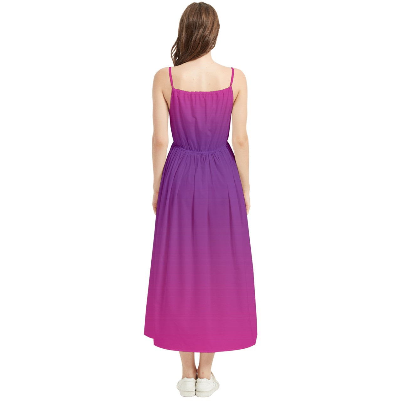 Ruby Purple Boho Sleeveless Summer Dress