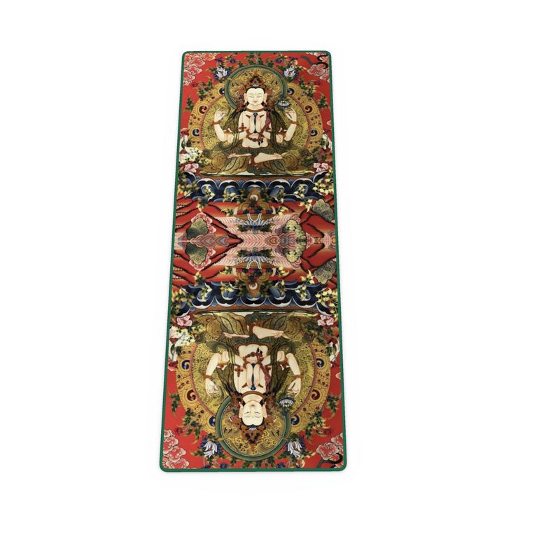 Yoga Mat Buddha Print