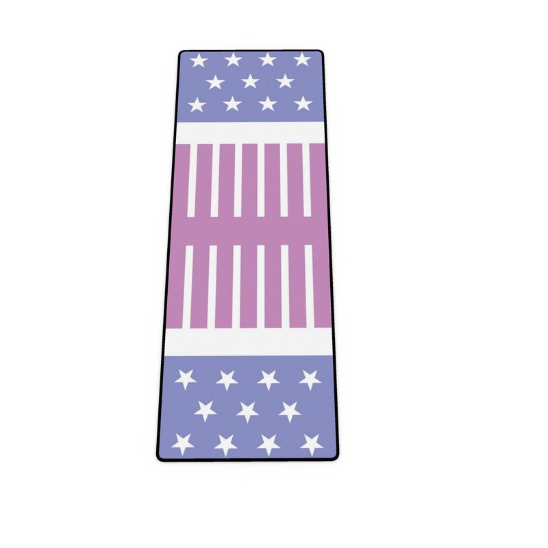 Tapis de yoga - inspiré du drapeau américain rétro