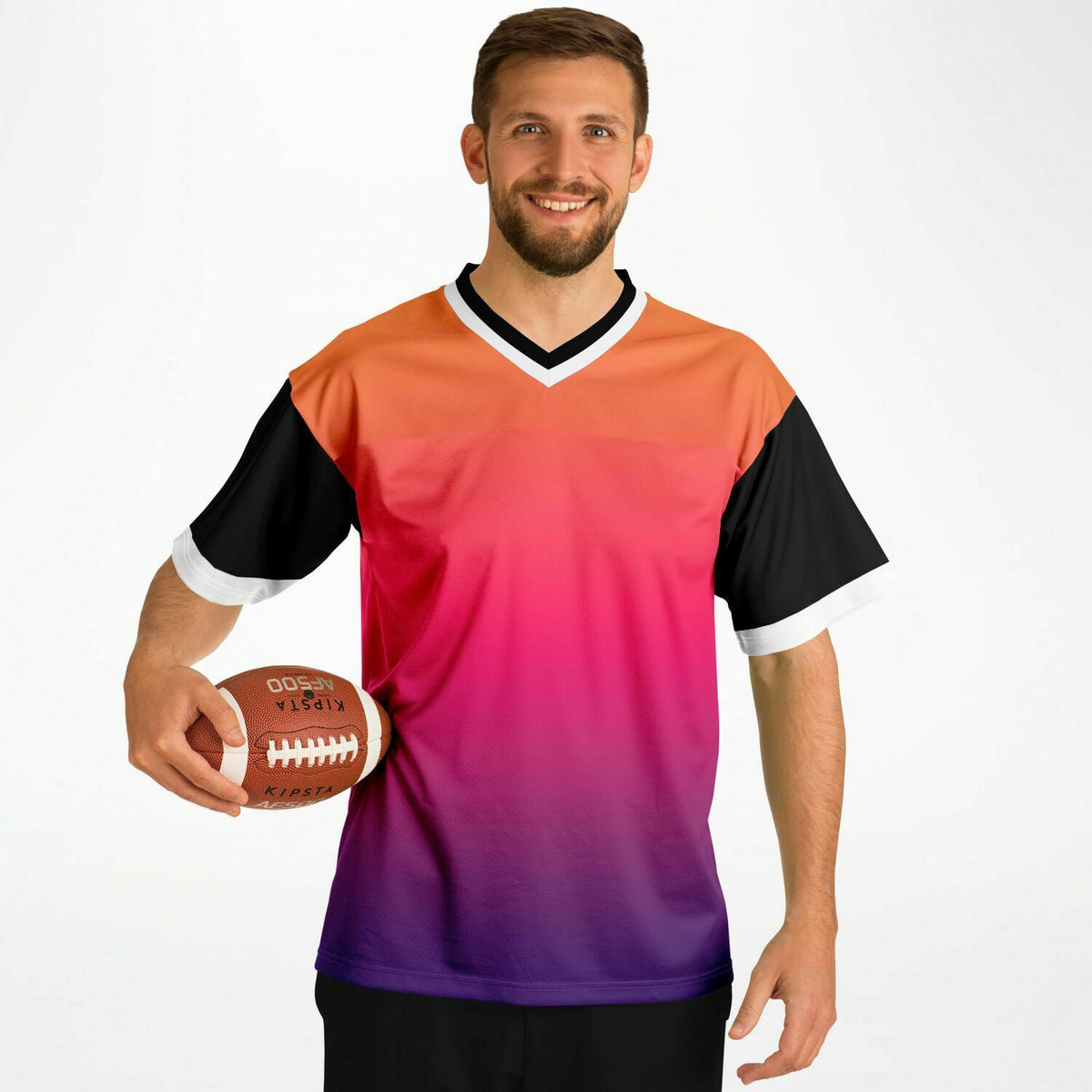 Football Jersey - Ombre Sunset