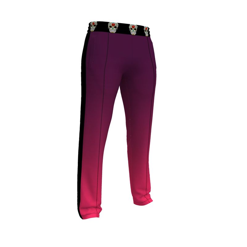 Luxuriöse Trainingshose – Raspberry Fade