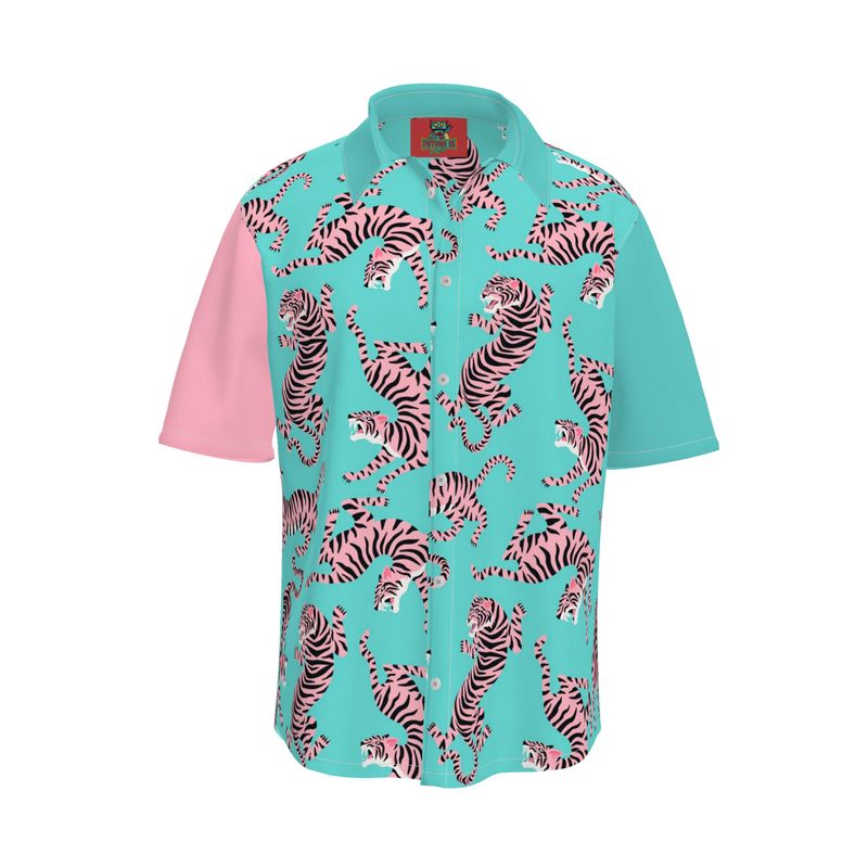 Hawaiian shirt - Pink Tiger