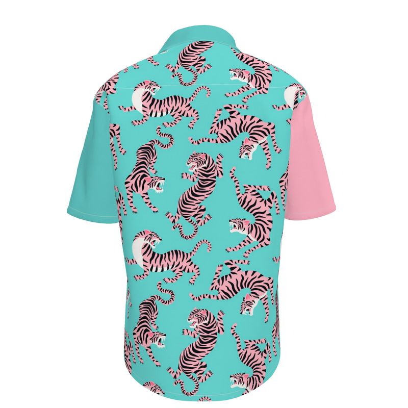 Hawaiian shirt - Pink Tiger