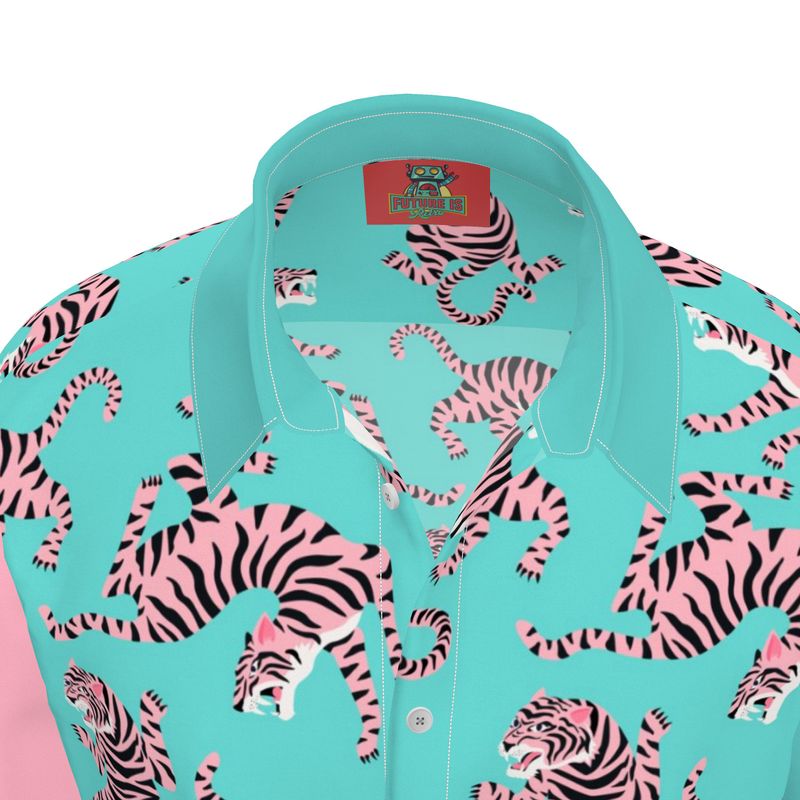 Hawaiian shirt - Pink Tiger