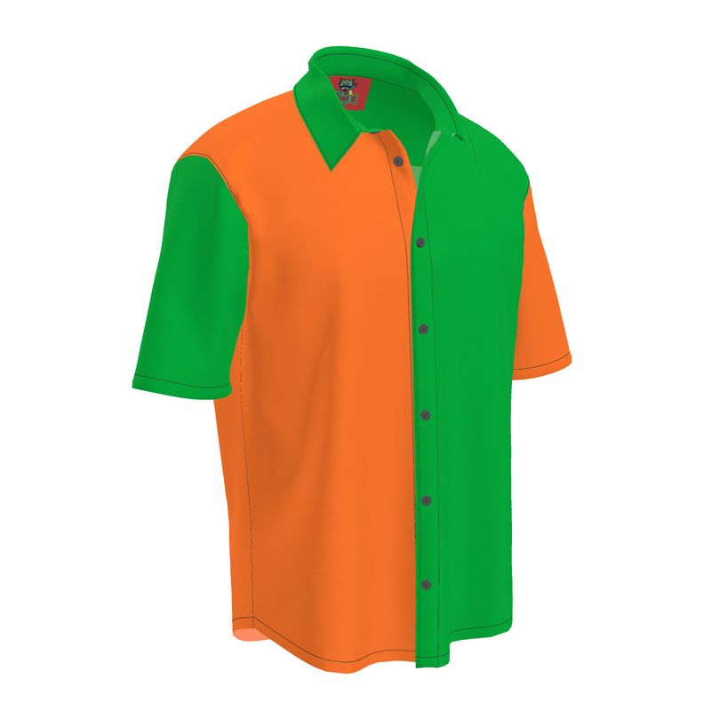 Bowling Shirt 50s Silk, Linen or Pima Cotton