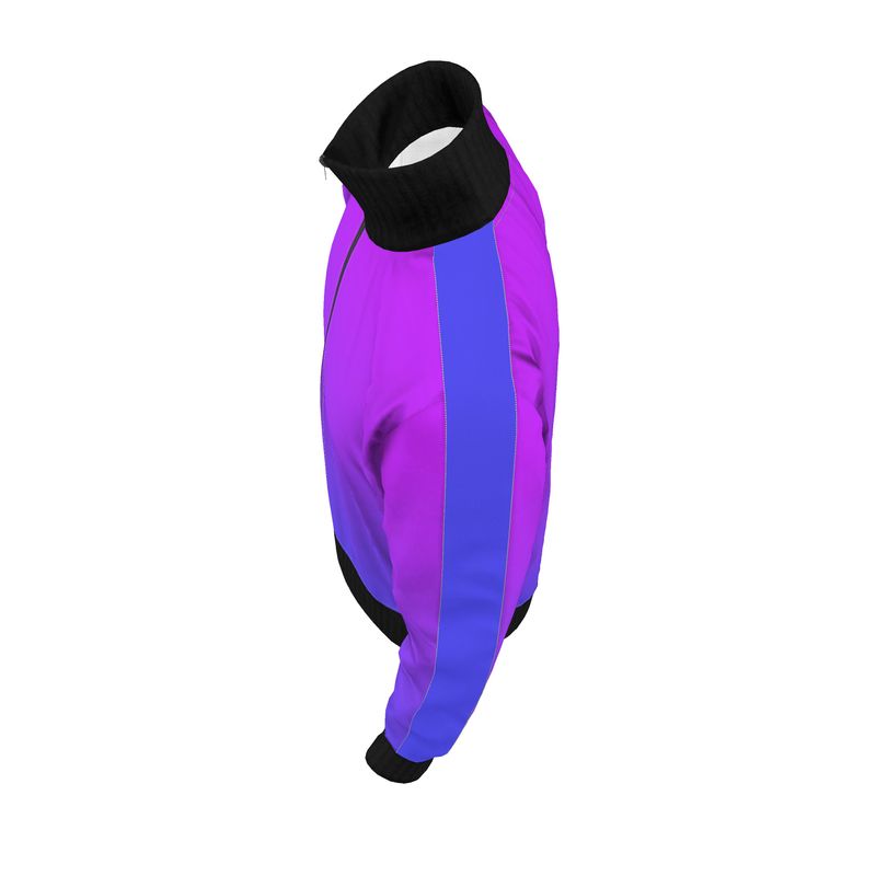 Tracksuit Jacket Faded Blue and Purple