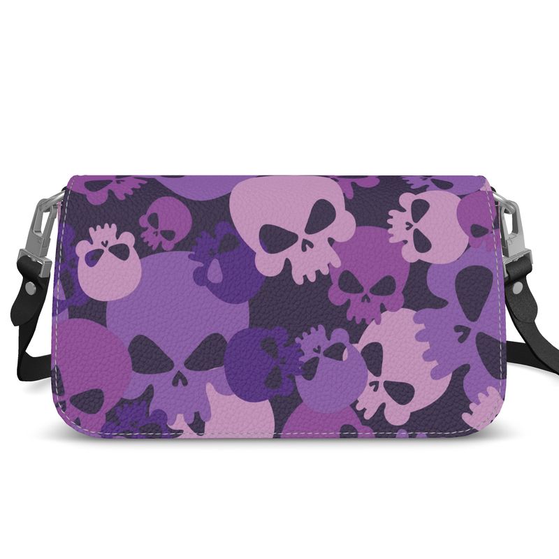 Purple Skull Camo Flap over bag