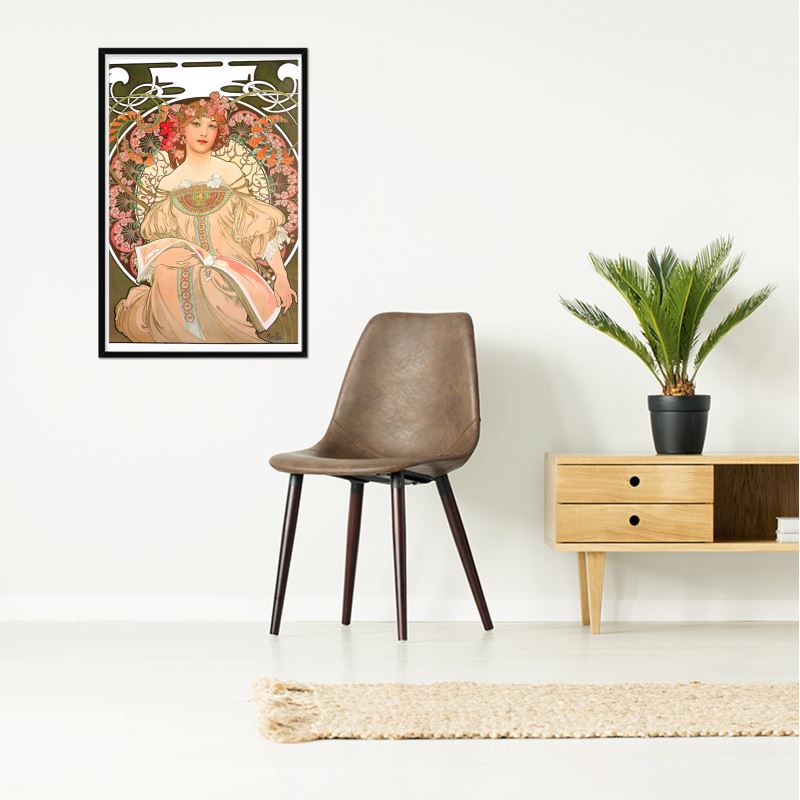 Alphonse Mucha Vintage Art Print