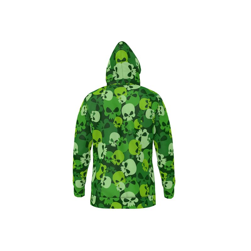 Skull camo Hoodie - Green