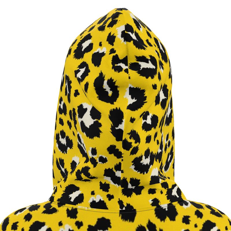 Hoodie Dress Leopard Print