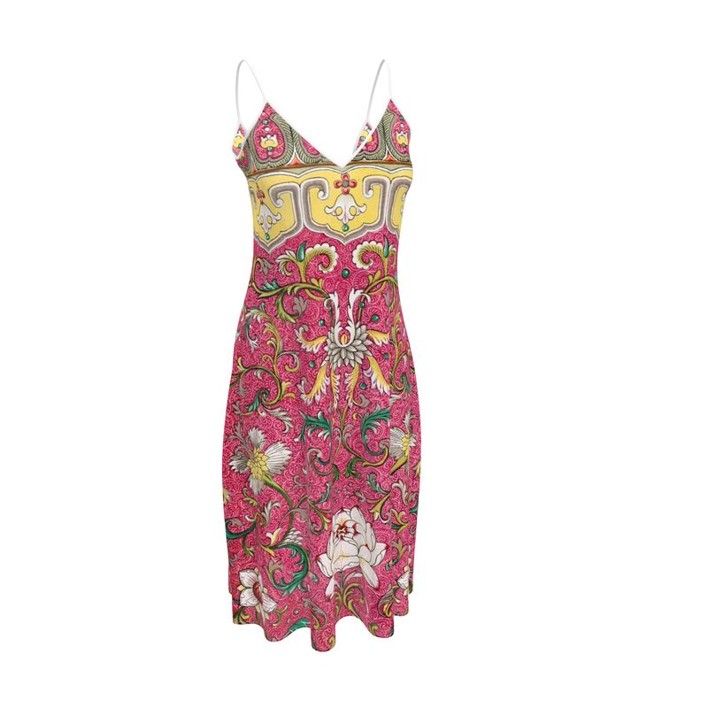 Art Nouveau Slip Dress