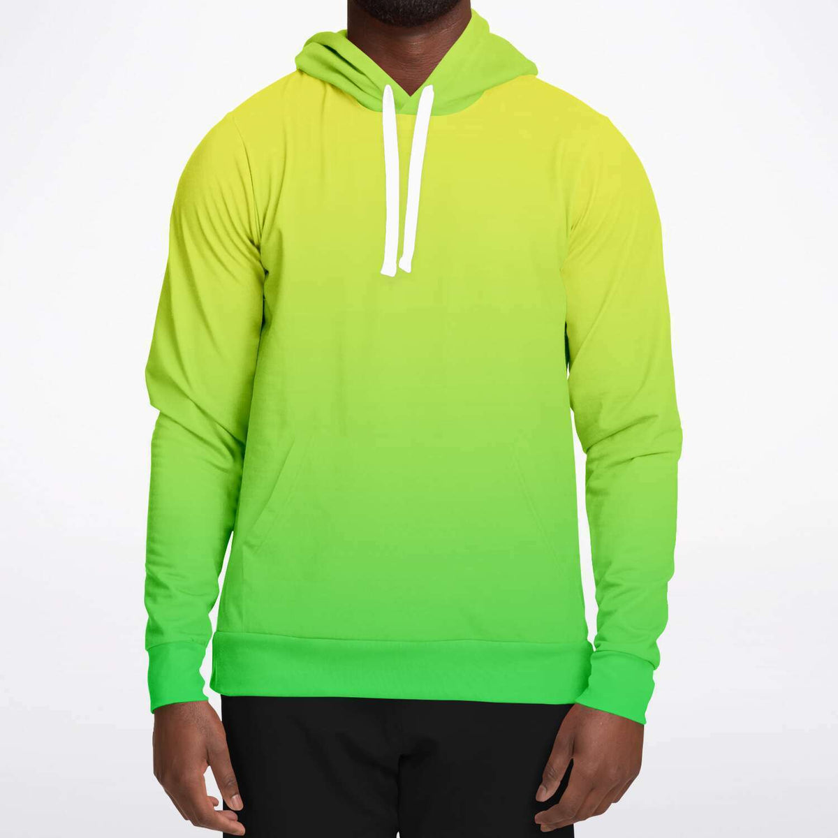 Key Lime Lemon Meringue Gradient Hoodie for men and women