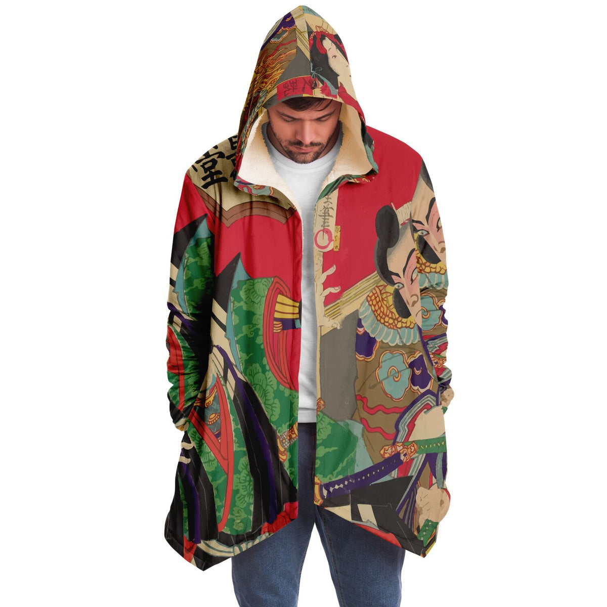 Japanese Art MicroFleece Cloak (Museum Collection)