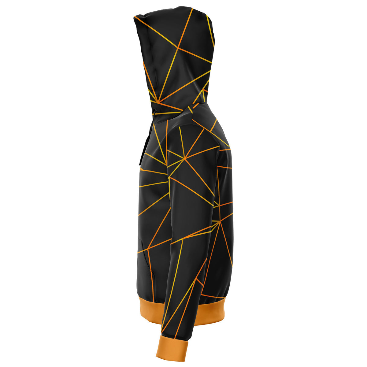 Gold Geometry Hoodie