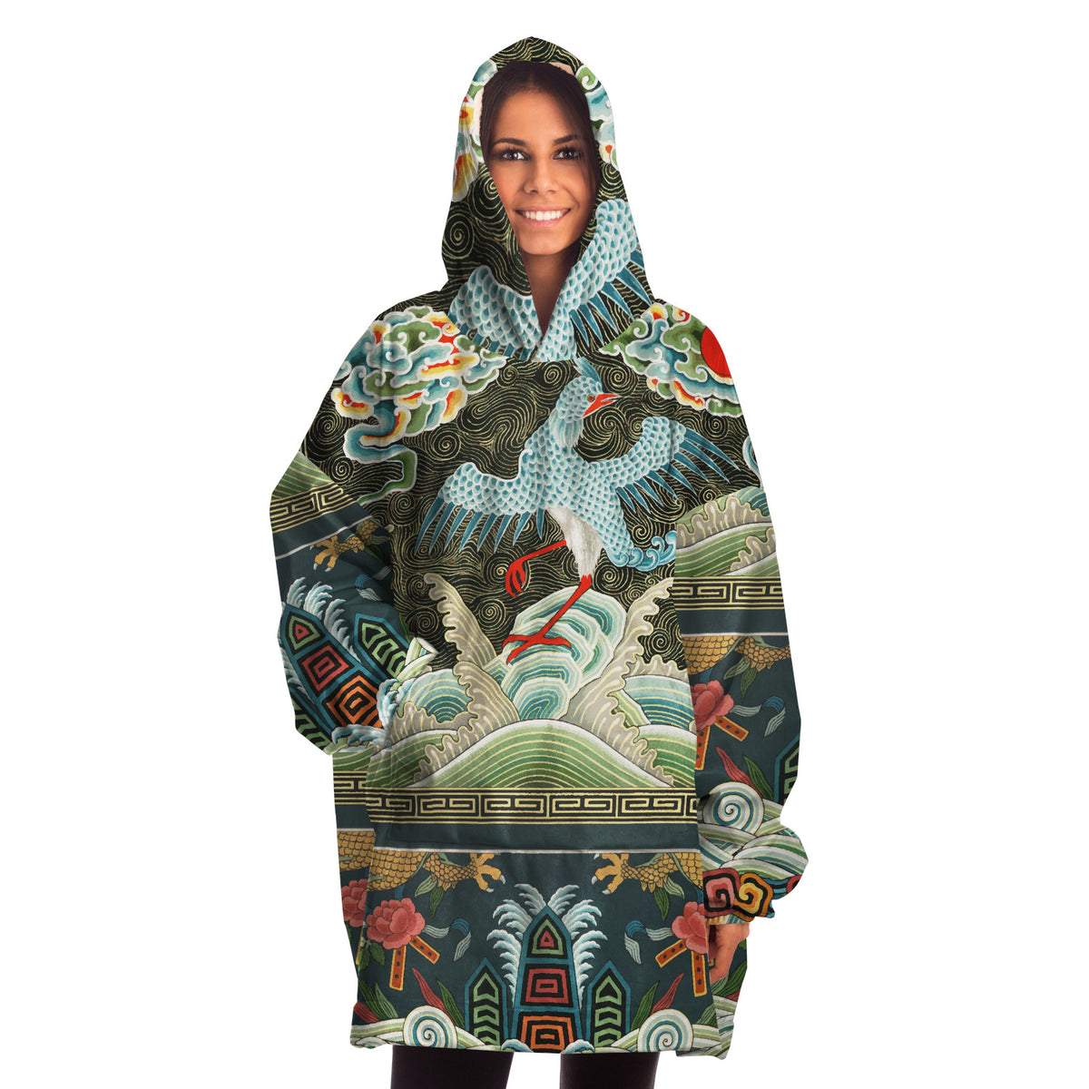 The Art Nouveau Snug Hoodie- Great for Loungewear or Festival wear