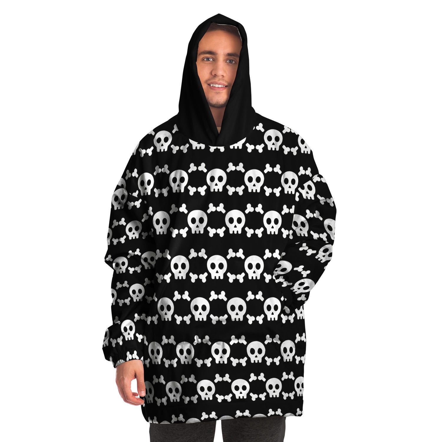 Snug Hoodie - skull and crossbones