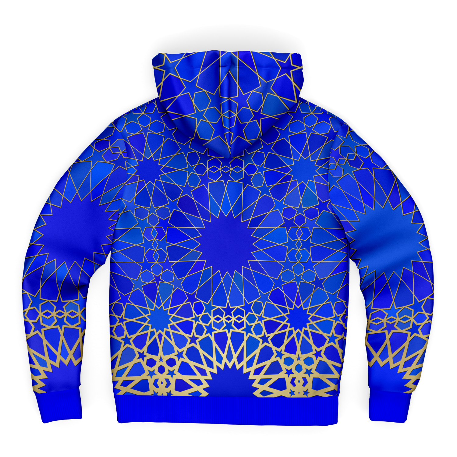 Sweat à capuche bleu arabique en micropolaire