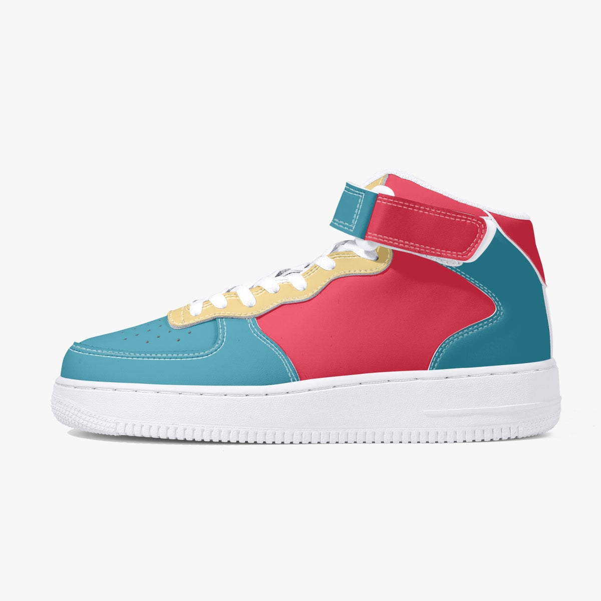 Colour Block Hi-Top SneakersPlus SIze