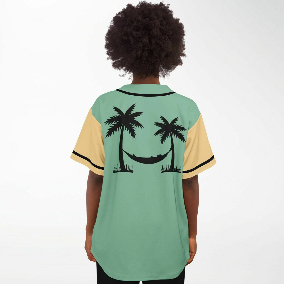 Baseball Jersey 50s Tropic, Retro Baseball Jersey