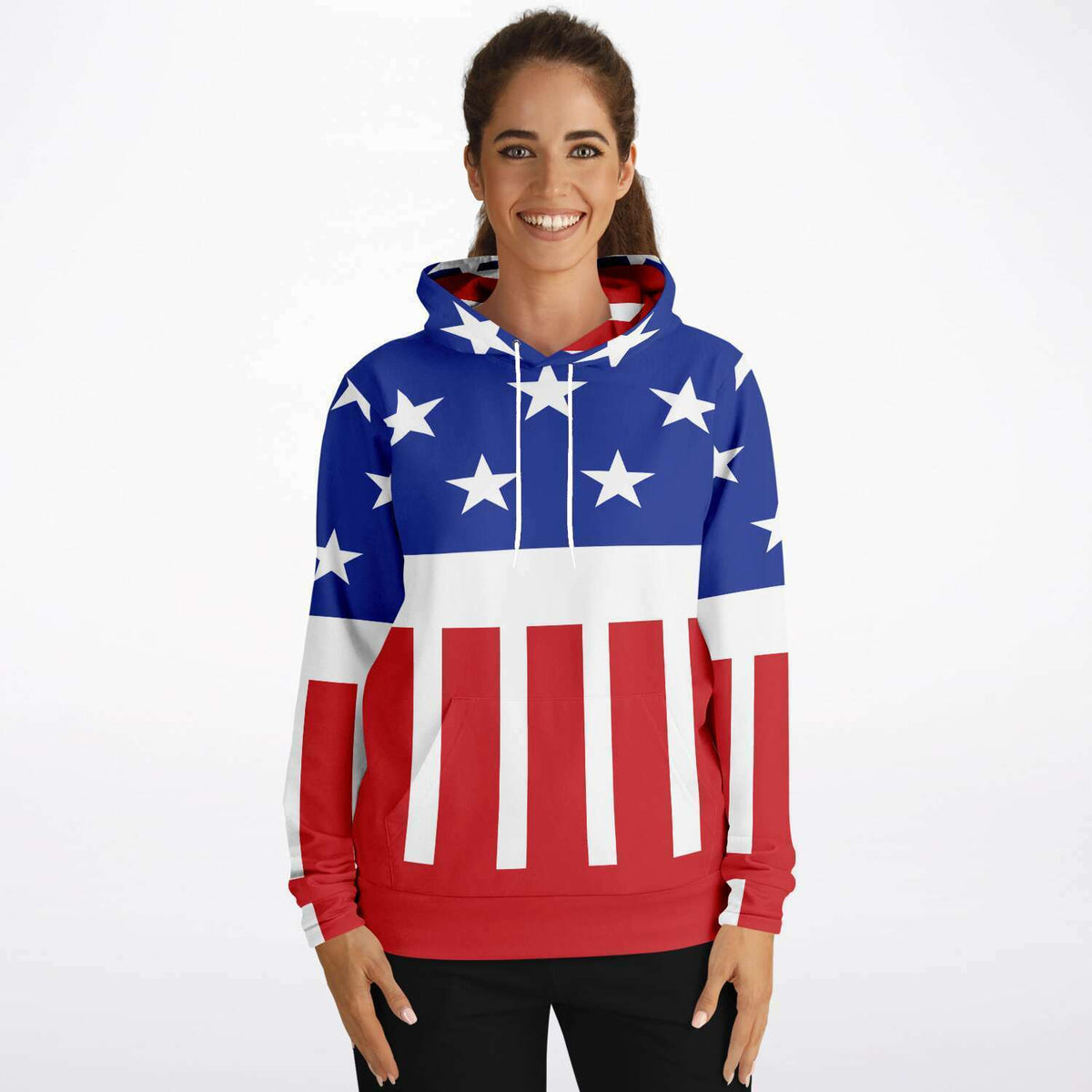 USA Flag Hoodie