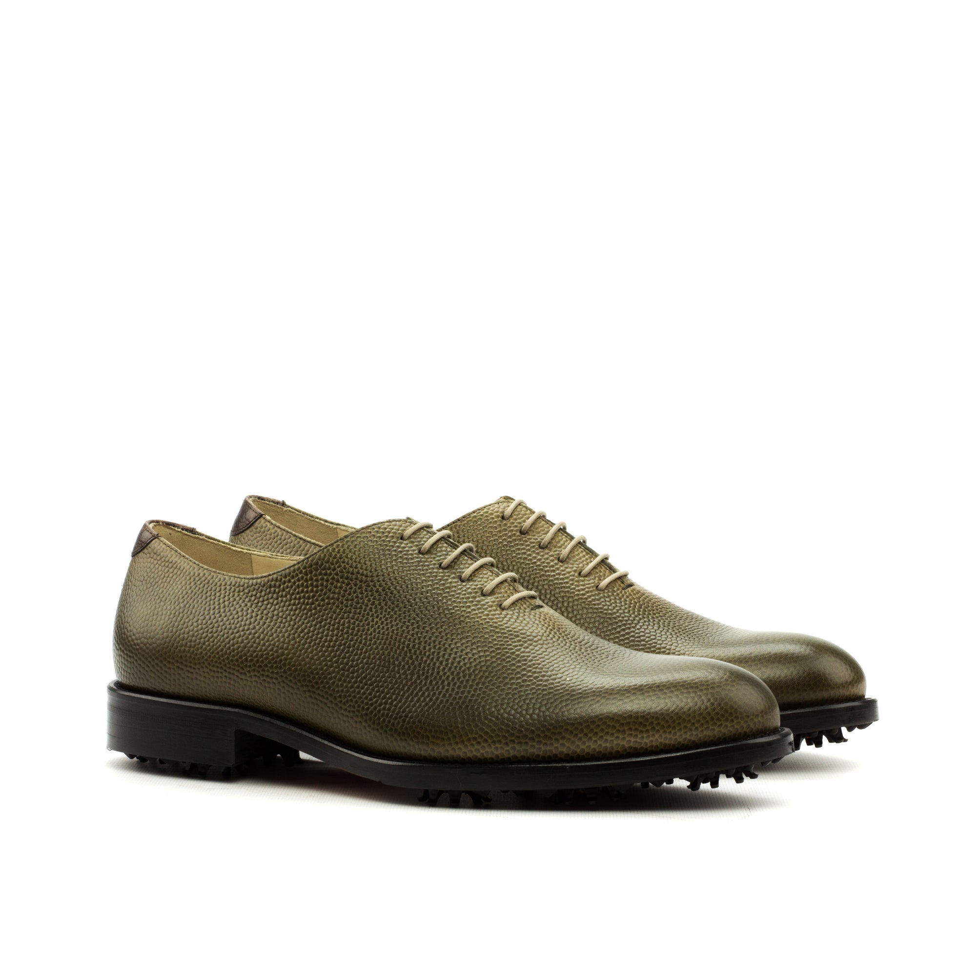 Chaussures de golf personnalisées - Jusqu'à la taille US 17 ! Chaussures de golf personnalisées vert galet à coupe entière