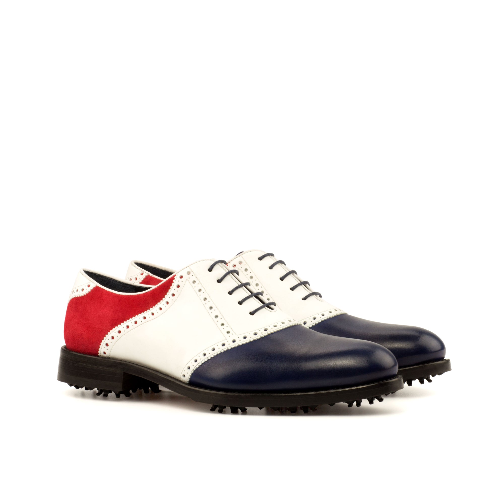 Golf Shoes Premium Handcrafted - Soft Spikes, Spanish Artisan Made, Great for Golf Enthusiasts