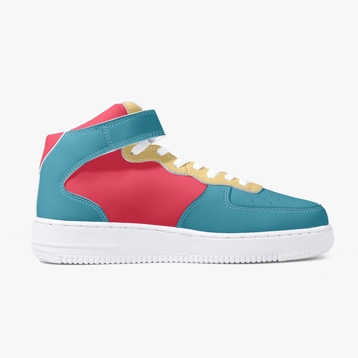 Colour Block Hi-Top SneakersPlus SIze