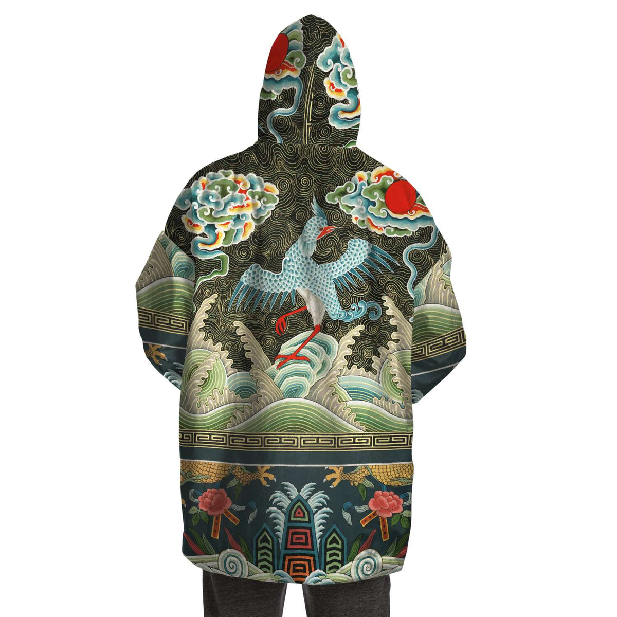 The Art Nouveau Snug Hoodie- Great for Loungewear or Festival wear