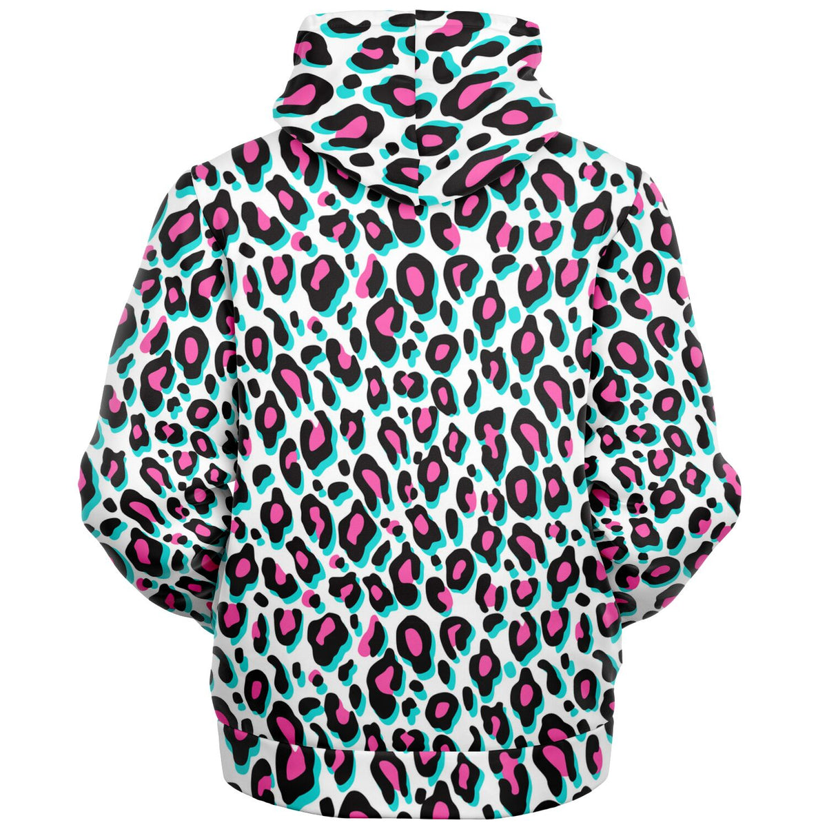 Microfleece Ziphoodie - Snow Leopard