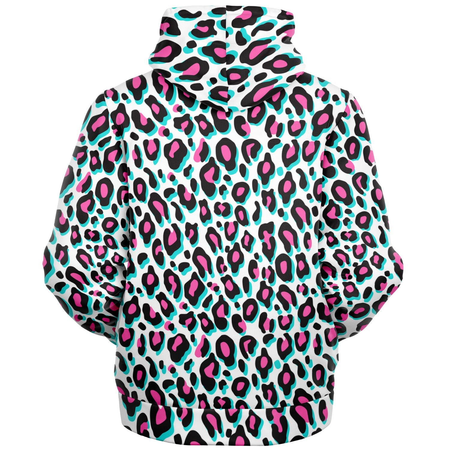 Microfleece Ziphoodie - Snow Leopard