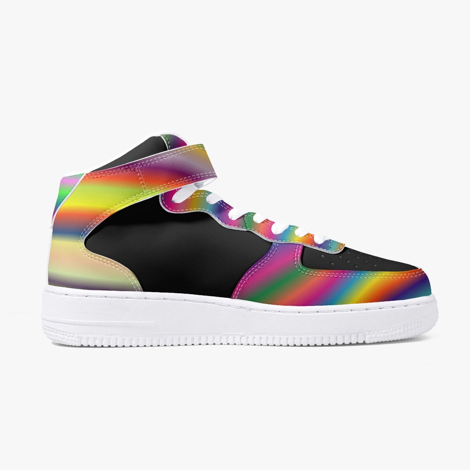 Hauts personnalisés arc-en-ciel