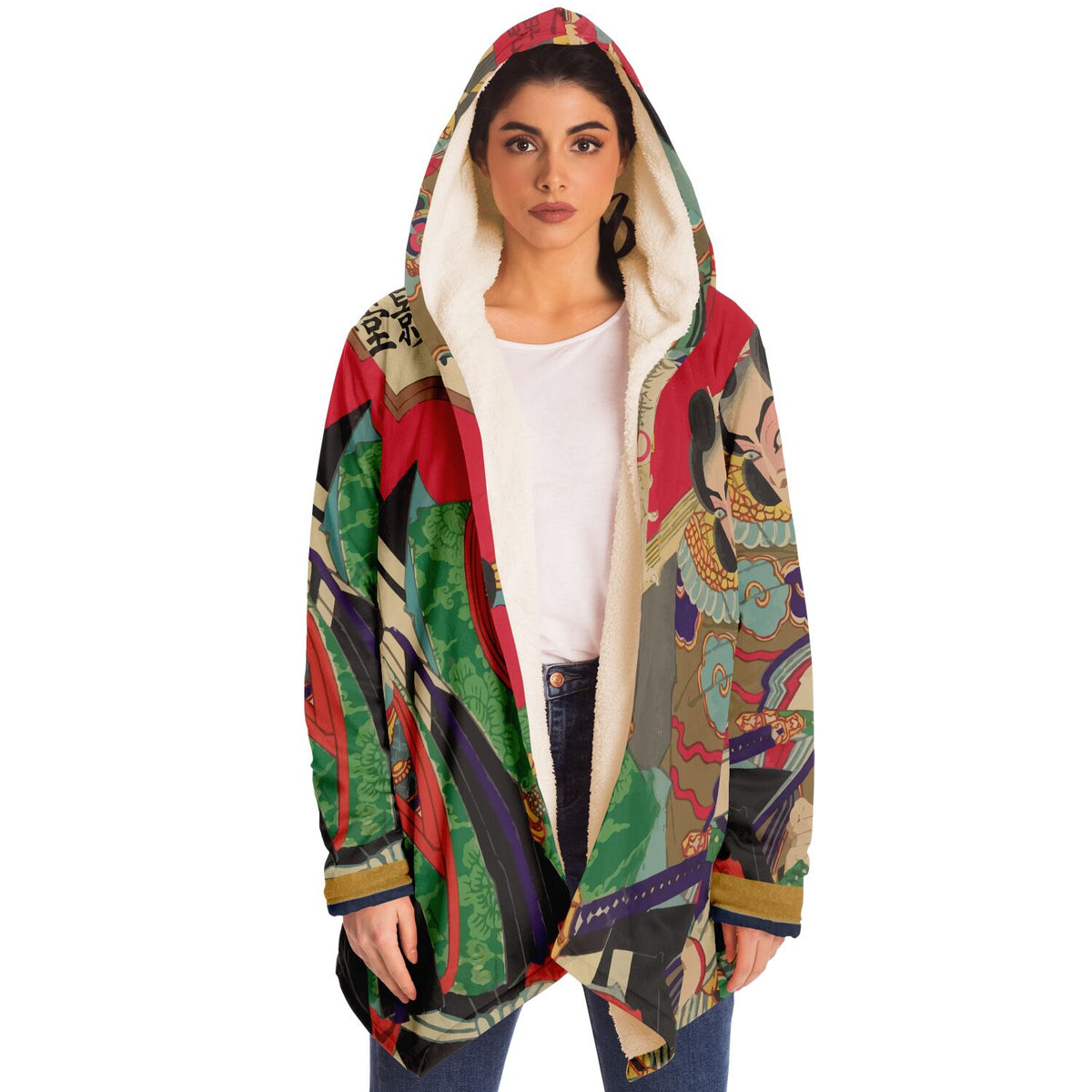 Japanese Art MicroFleece Cloak (Museum Collection)