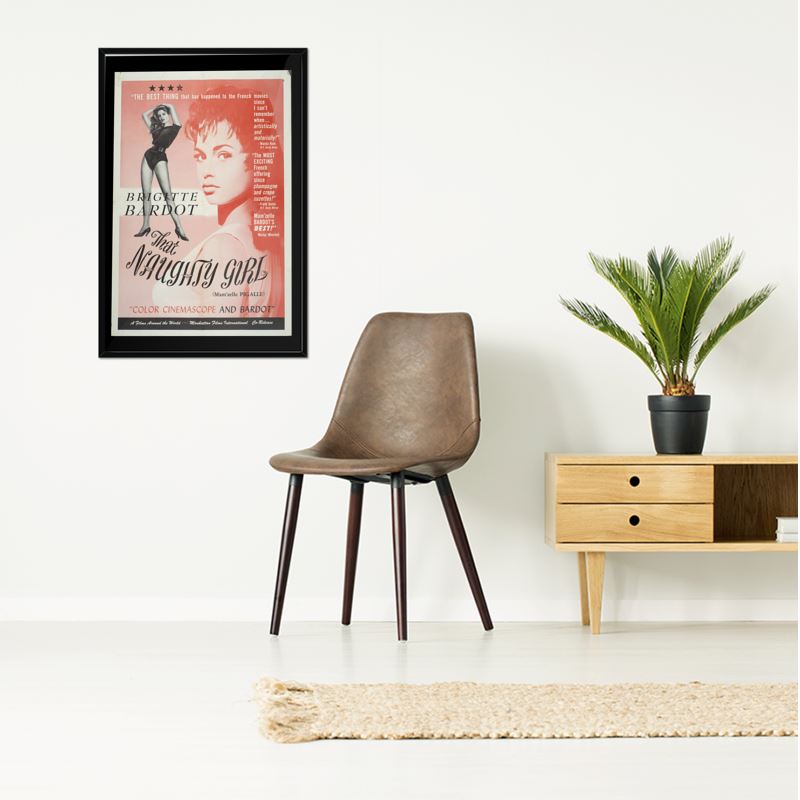 Bridget Bardot - Klassisches Filmplakat