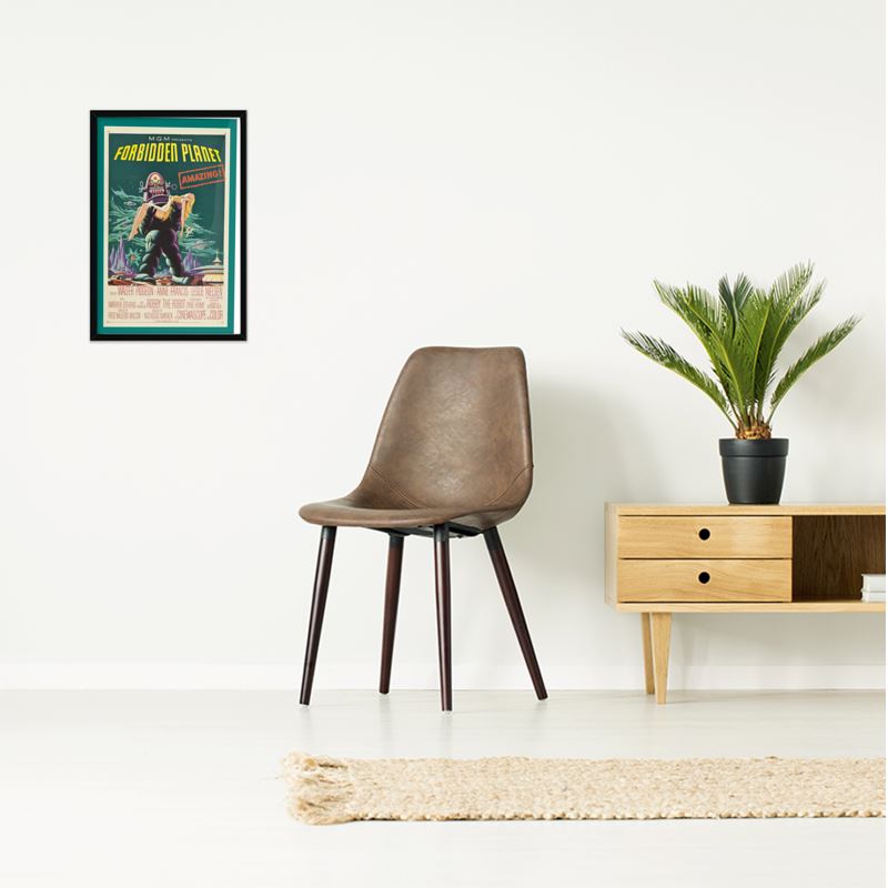 Klassisches Filmplakat zu „Alarm im Weltall“