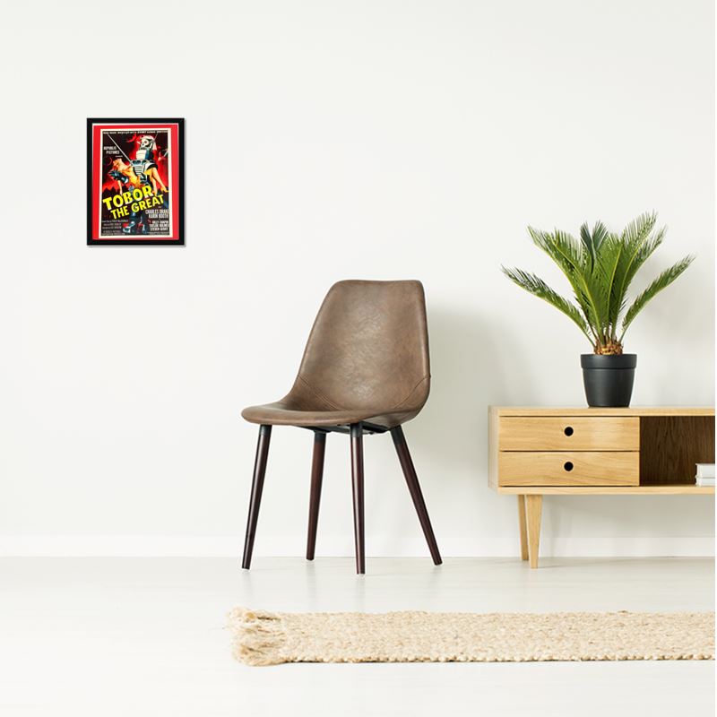 Vintage 'B' Movie "Tobor The Great" Movie Art Print