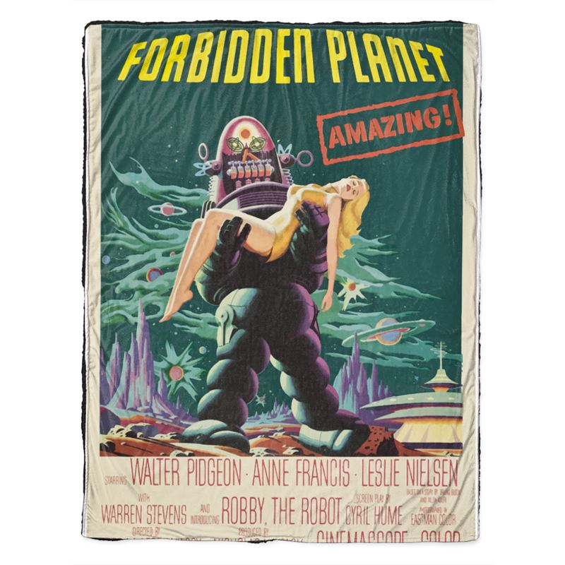 Überwurf aus Samt und Sherpa - Forbidden Planet