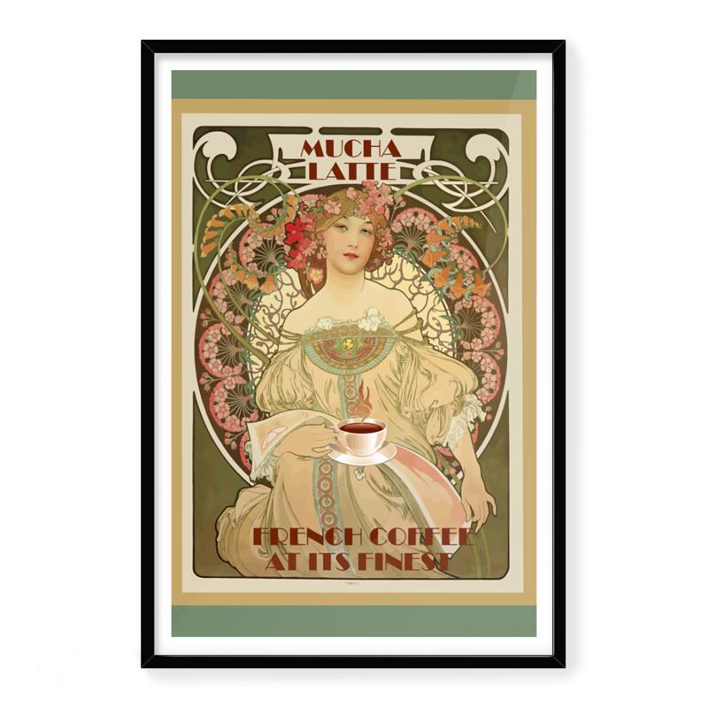 Vintage Premium Alphonse Mucha Art Print