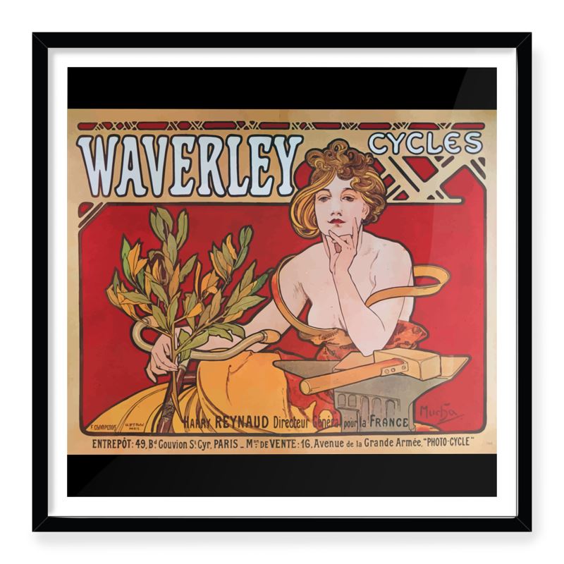 Alphonse Mucha Vintage Art Print