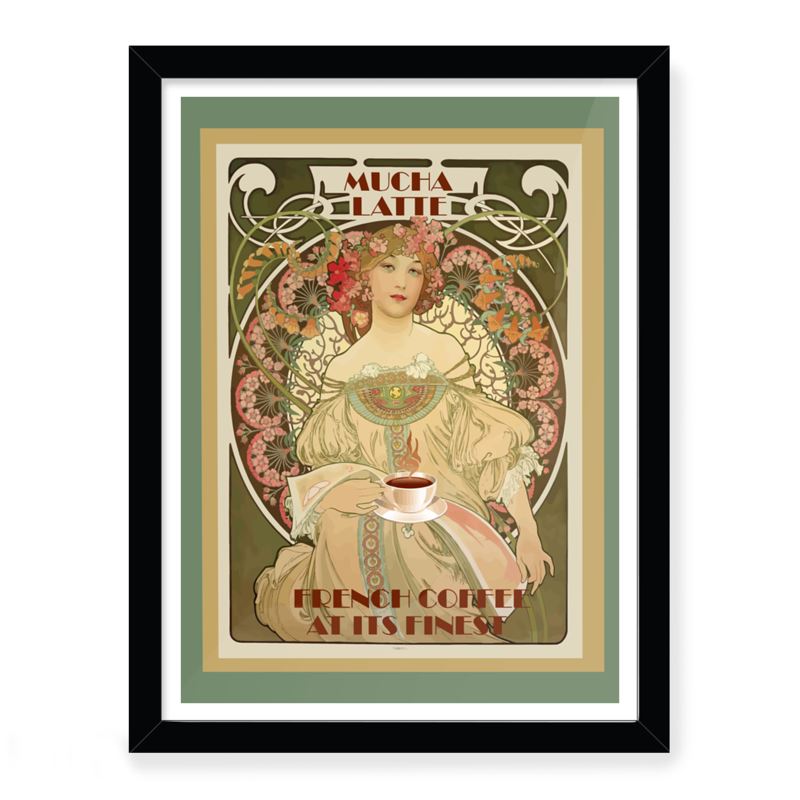 Alphonse Mucha Vintage Art Print